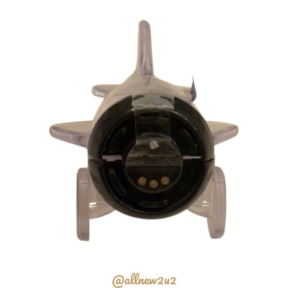 Vintage Collectible Salt & Pepper Plastic Airplane - filled and sealed, not open - Picture 3 of 16